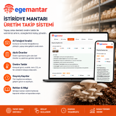 Yapay zeka destekli Mantar Üretimi takip uygulması Yapay zeka destekli Mantar Üretimi takip uygulması